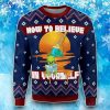 How To Believe In Yourself Alien Christmas Ugly Sweater Mens – Gift For ChristMass