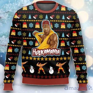 Hulk Hogan Hulkamania Ugly Christmas Sweater Product Photo 1