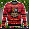 Hulk Hogan Red 3D Sweater Christmas Gift Ugly Christmas Sweater Xmas Gift Ideas