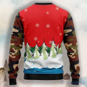 Hunting Santa Christmas Ugly Christmas Sweater Product Photo 2