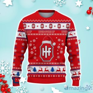 Hvidovre IF Ugly Christmas Sweater Ideal Gift For Fans Product Photo 2