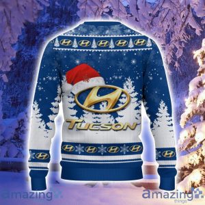 Hyundai Tucson Santa Hat Pattern Ugly Christmas Sweater For Men And Women Product Photo 3
