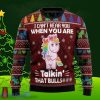 I CanT Hear You Unicorn Ugly Christmas Sweaters Special Gift For Men And Women