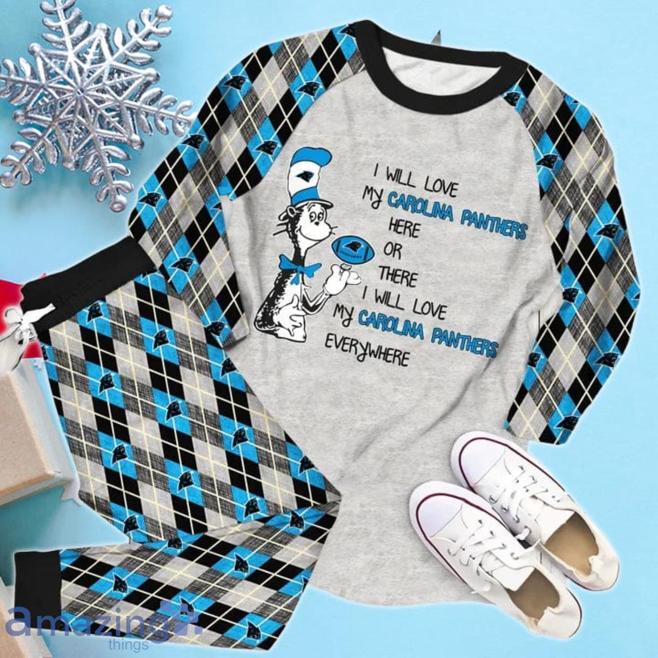 Carolina panthers christmas discount pajamas