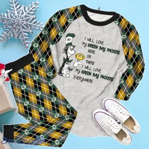I Will Love My Green Bay Packers Everywhere Pajama Set Product Photo 2