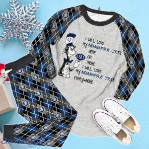 I Will Love My Indianapolis Colts Everywhere Pajama Set Product Photo 2