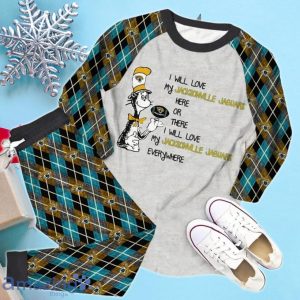 I Will Love My Jacksonville Jaguars Everywhere Pajama Set Product Photo 2