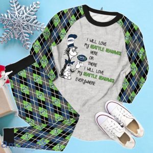 I Will Love My Seattle Seahawks Everywhere Pajama Set Product Photo 2