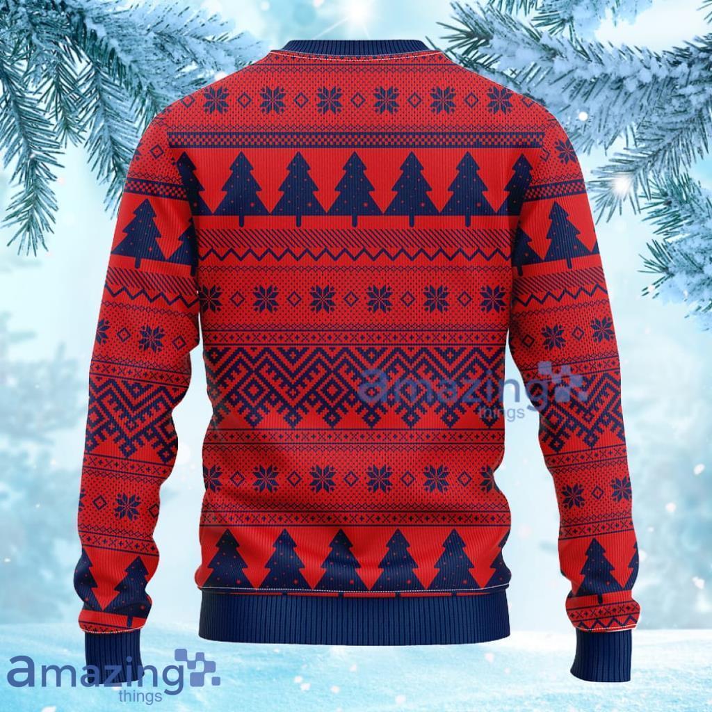 NHL Columbus Blue Jackets Christmas Ugly Sweater Gift For Fans Christmas image NHL Columbus Blue Jackets Christmas Ugly Sweater Gift For Fans Christmas Product Photo 2