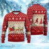 Ice Hockey Reindeer Christmas Sweater Christmas Knitted Print Sweatshirt Best Gift For Christmas, Noel