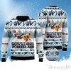 In A Wiener Wonderland For Dachshund Ugly Sweater, Dog Lover Walkin For Christmas