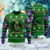 Incredible Green Huge Superhero Ugly Christmas Sweater, Comic Hero Xmas Ugly Christmas Sweater Men And Women Gift