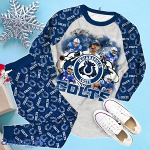 Indianapolis Colts Transfer Limited Edition Pajamas Set Product Photo 2