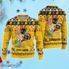 Iowa Hawkeyes Ho Ho Ho Santa’s Reindeer Ugly Christmas Sweater Xmas Gift For Fans Custom Name