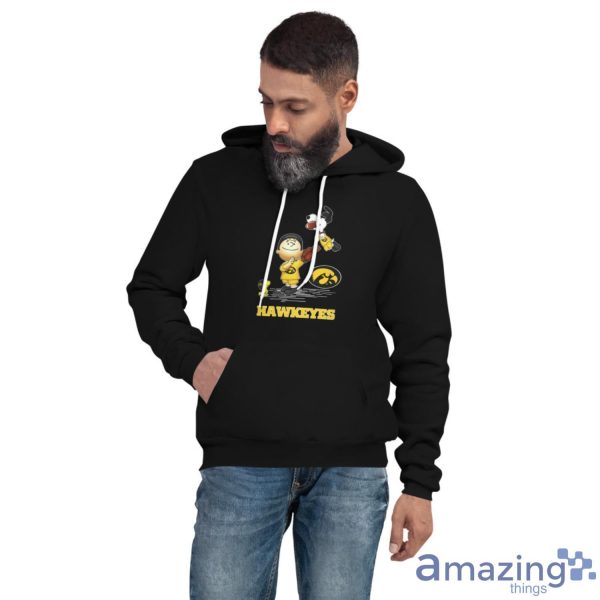 Iowa Hawkeyes The Peanuts T-Shirt Gift For Fans - Unisex Fleece Pullover Hoodie