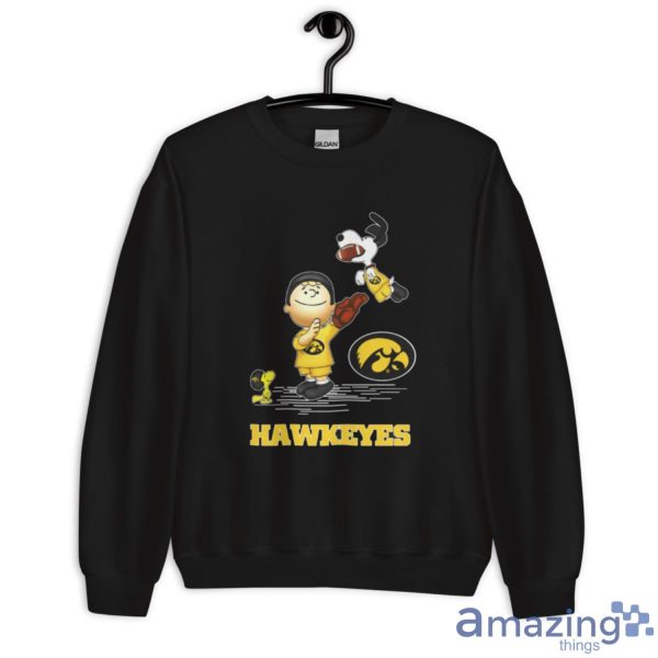 Iowa Hawkeyes The Peanuts T-Shirt Gift For Fans - Unisex Heavy Blend Crewneck Sweatshirt