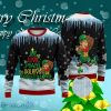 Irish Joy Love Peace Believe Ugly Christmas Knitted Sweater Print