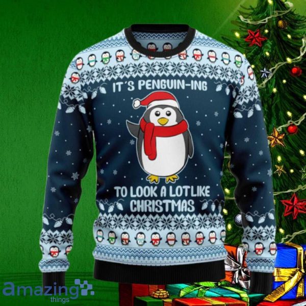 It’S Penguin Ing Christmas Ugly Christmas Sweaters Style Gift Product Photo 1