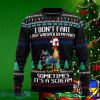 ItS Scream Chicken Ugly Christmas Sweaters Style Gift