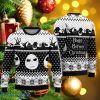 Jack Skellington Horror Halloween Nightmare Before Christmas Ugly Christmas Sweaters Style Gift