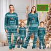 Jacksonville Jaguars Team Custom Name Christmas Pajamas For Fans