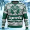 Jagermeister Green Ugly Christmas Sweater Gift For Men And Women