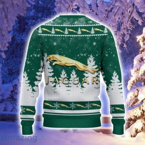 Jaguar Cars Santa Hat Pattern Ugly Christmas Sweater For Men And Women image Jaguar Cars Santa Hat Pattern Ugly Christmas Sweater For Men And Women Product Photo 3