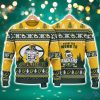 Jaire Alexander Green Bay Packers Packers For Life NFL Christmas Ugly Sweater