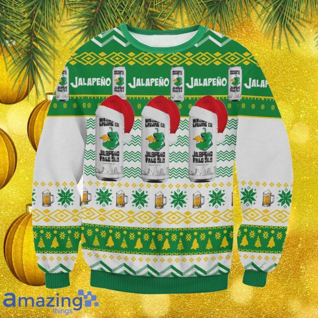 Jalapeã±os Pale Ale Christmas Ugly Sweater Gift For Men And Women image Jalapeã±os Pale Ale Christmas Ugly Sweater Gift For Men And Women Product Photo 1