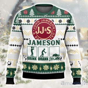Jameson Drunk Ugly Christmas Sweater Limited Edition Gift For Men & Women Product Photo 1