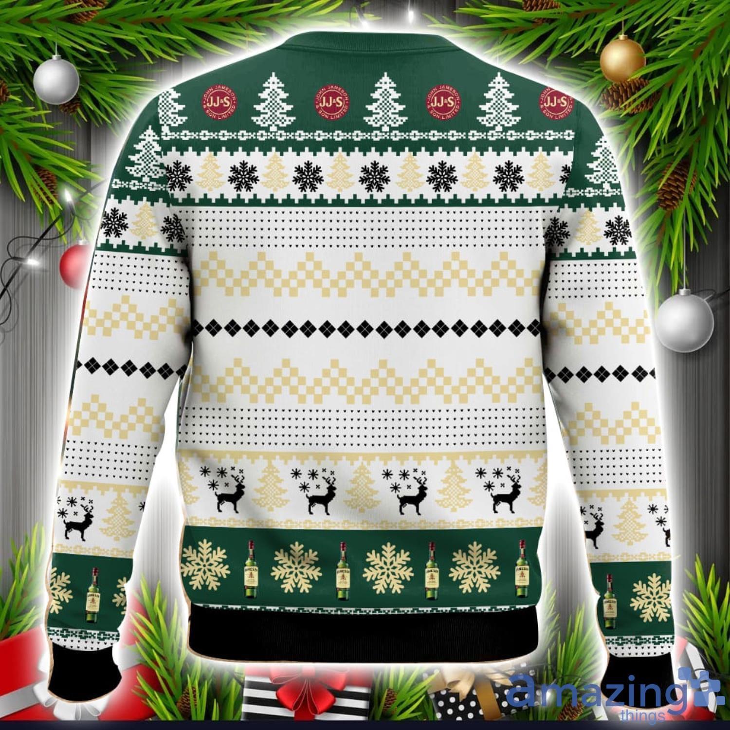 Jameson Drunk Ugly Sweater Unisex Christmas Gift Ideas image Jameson Drunk Ugly Sweater Unisex Christmas Gift Ideas Product Photo 2