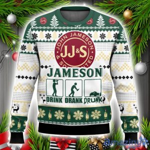 Jameson Drunk Ugly Sweater Unisex Christmas Gift Ideas Product Photo 1