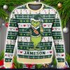 Jameson Grinch 3D Sweater Christmas Gift Ugly Christmas Sweater Xmas Gift Ideas