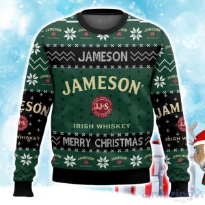 Jameson Ugly Christmas Sweater, Xmas Gift Ideas For Fan Product Photo 1