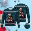 Jason Kelce Jalen Hurts Philadelphia Football Ugly Christmas Sweater, The Eagles Bros Custom Name