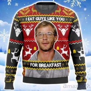 Jeffrey Dahmer Ugly Christmas Sweater Product Photo 1