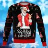Jesus Birthday Funny Ugly Christmas Sweater Gift For Men And Women