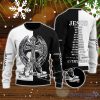 Jesus Easter 3D Ugly Christmas Sweater Gift For Family Christmas Gift