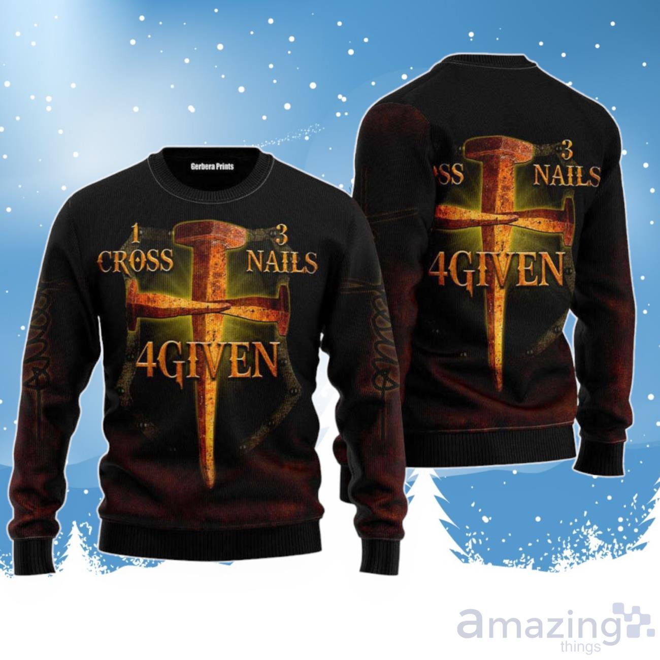 Jesus Ugly Christmas Sweater image Jesus Ugly Christmas Sweater Product Photo 1