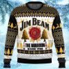 Jim Beam The Bourbon Ugly Christmas Sweater Gift For Men And Women