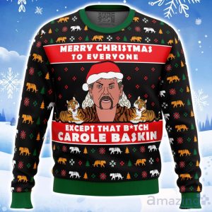 Joe Exotic Tiger King Ugly Christmas Sweater Product Photo 1