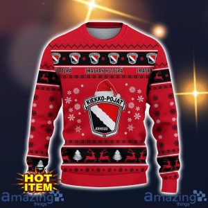 Joensuun Kiekko-Pojat 3D Ugly Christmas Sweater For Men And Women Sport Fans Product Photo 2