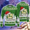 John Deere  Santa Hat Pattern Ugly Christmas Sweater For Men And Women
