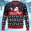 Jolly Af Santa Claus Ugly Christmas Sweater Gift For Men And Women