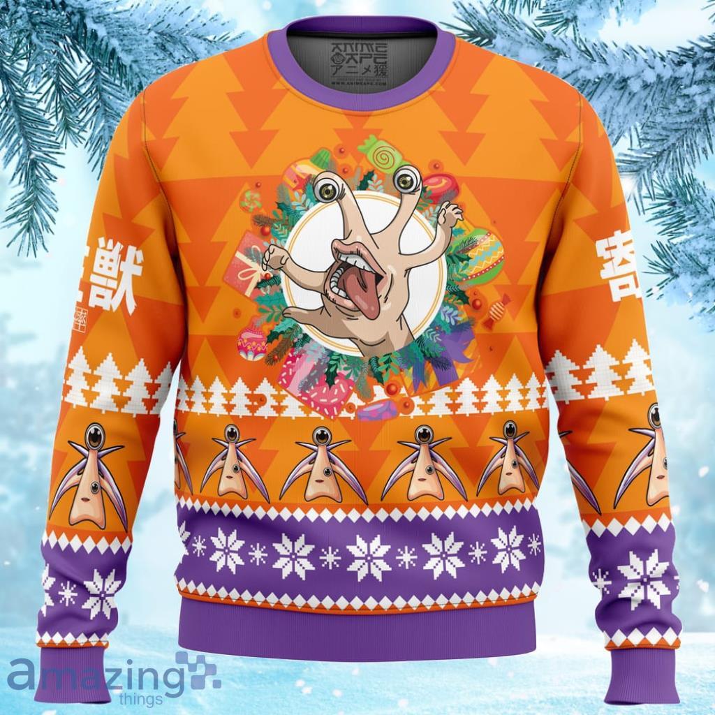 Jolly Parasitic Beasts Ugly Christmas Sweater Gift For Men And Women image Jolly Parasitic Beasts Ugly Christmas Sweater Gift For Men And Women Product Photo 1