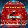 Jurassic Park Knitted Christmas Jurassic Park Xmas Ugly Christmas Sweaters Best Gift