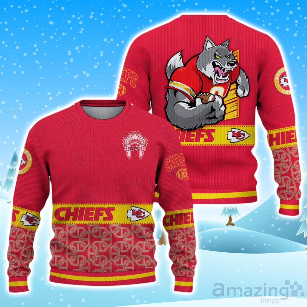 Kansas City Chiefs - National Football League 2023 Red Unisex Ugly Sweater Product Photo 1