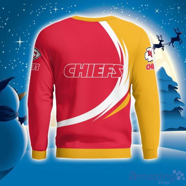 Kansas City Chiefs Simple Vintage 3D Sweater Christmas Gift For Fans Product Photo 4