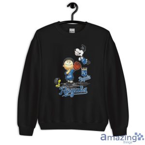 Kansas City Royals The Peanuts T-Shirt Gift For Fans - Unisex Heavy Blend Crewneck Sweatshirt