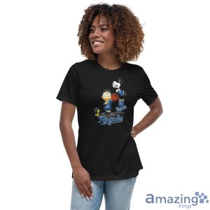 Kansas City Royals The Peanuts T-Shirt Gift For Fans - Women's Relaxed Short Sleeve Jersey Tee